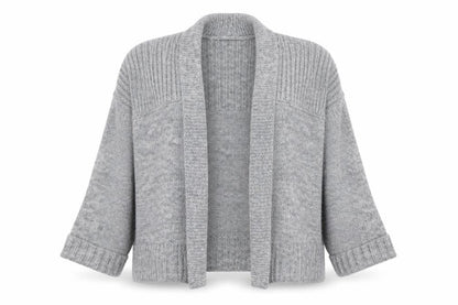 Womens UK Size 14 Marks and Spencer Grey Cardigan Jumper