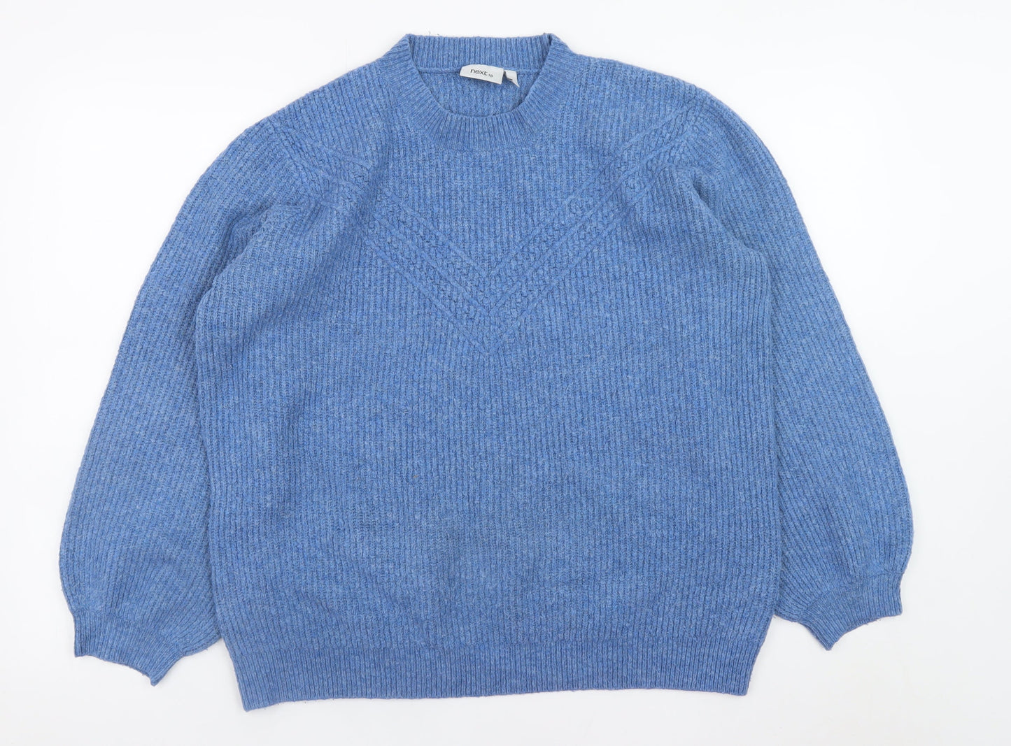 Womens UK Size 16 NEXT Blue Pullover Jumper
