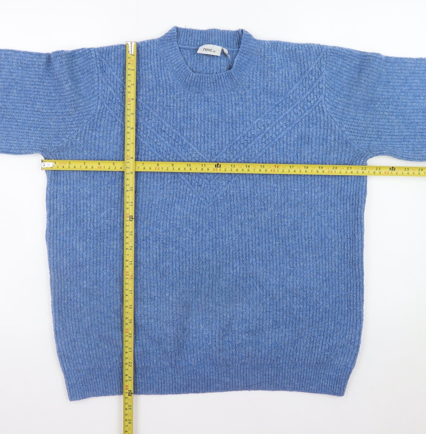 Womens UK Size 16 NEXT Blue Pullover Jumper
