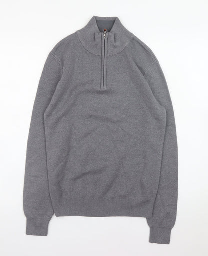 Mens UK Size XS NEXT Grey Full Zip Jumper