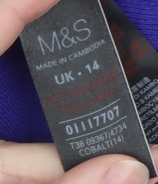 Womens UK Size 14 Marks and Spencer T-Shirt Dress