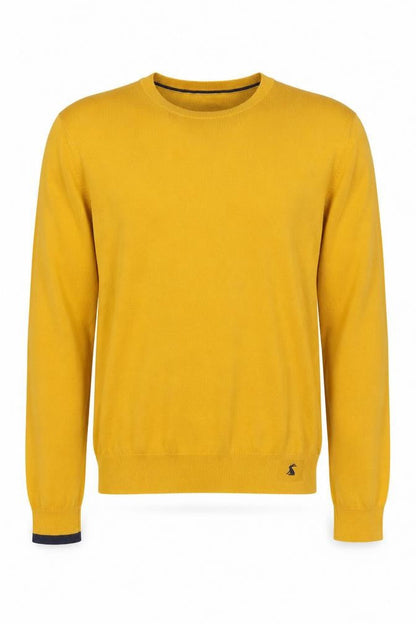 Mens UK Size L Joules Yellow Pullover Jumper