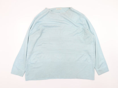 Womens UK Size 22 Berkertex Blue Pullover Jumper