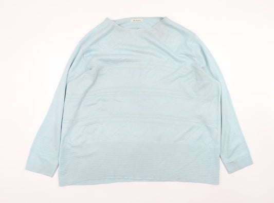 Womens UK Size 22 Berkertex Blue Pullover Jumper