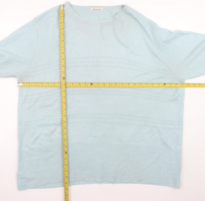Womens UK Size 22 Berkertex Blue Pullover Jumper