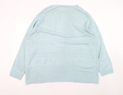 Womens UK Size 22 Berkertex Blue Pullover Jumper
