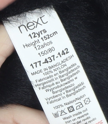 Girls UK Size 12 Years NEXT Black Cardigan Jumper