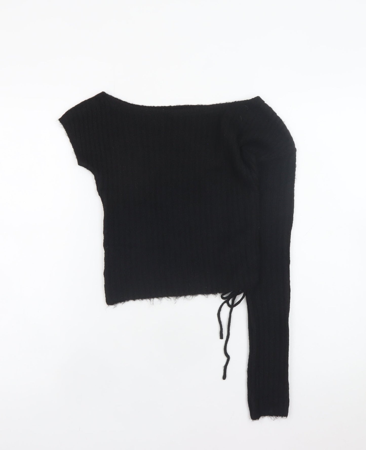 Womens UK Size S PRETTYLITTLETHING Black Pullover Jumper