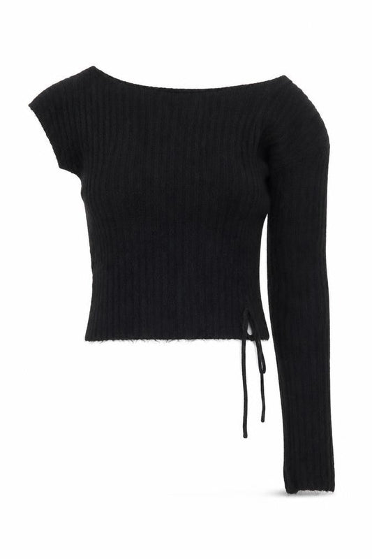 Womens UK Size S PRETTYLITTLETHING Black Pullover Jumper