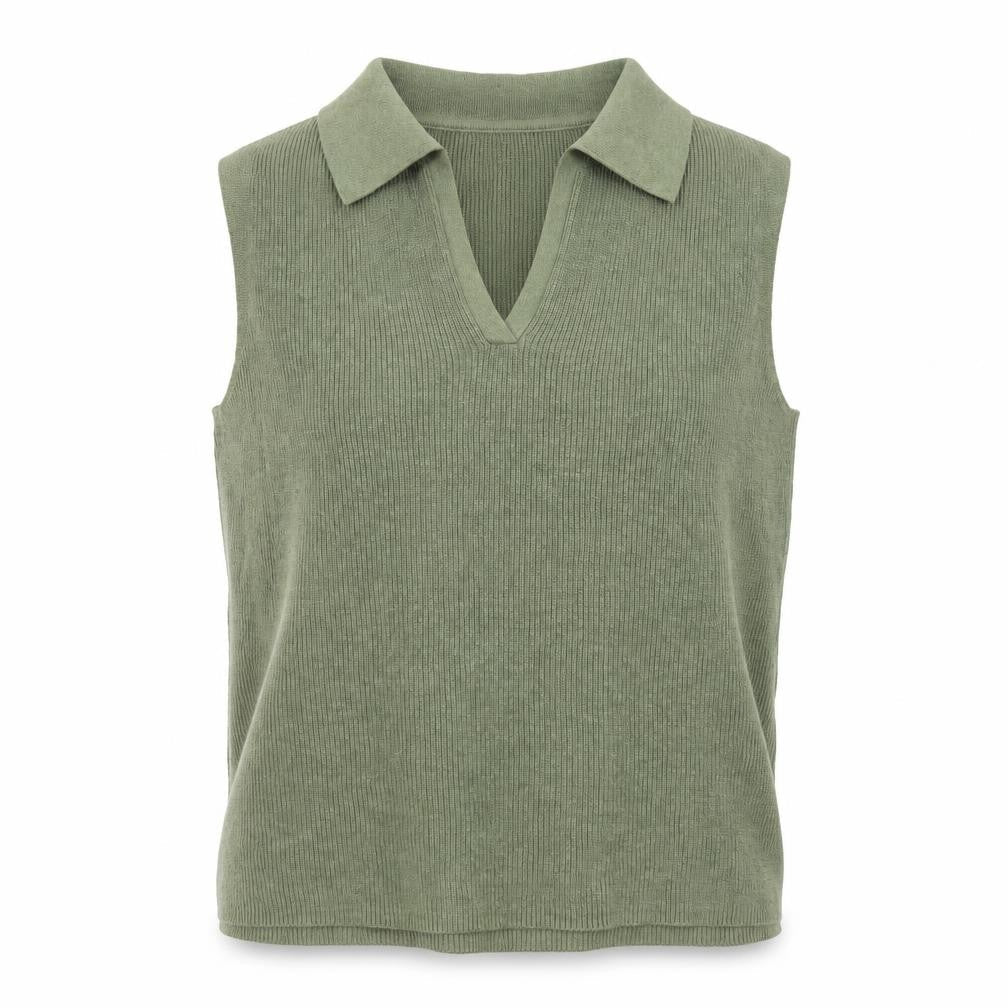 Womens UK Size M JOIE Green Basic Tank