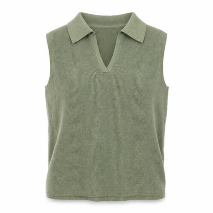 Womens UK Size M JOIE Green Basic Tank