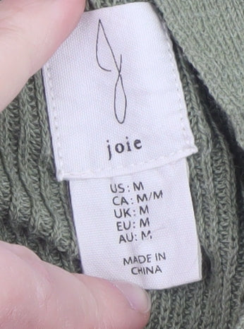 Womens UK Size M JOIE Green Basic Tank