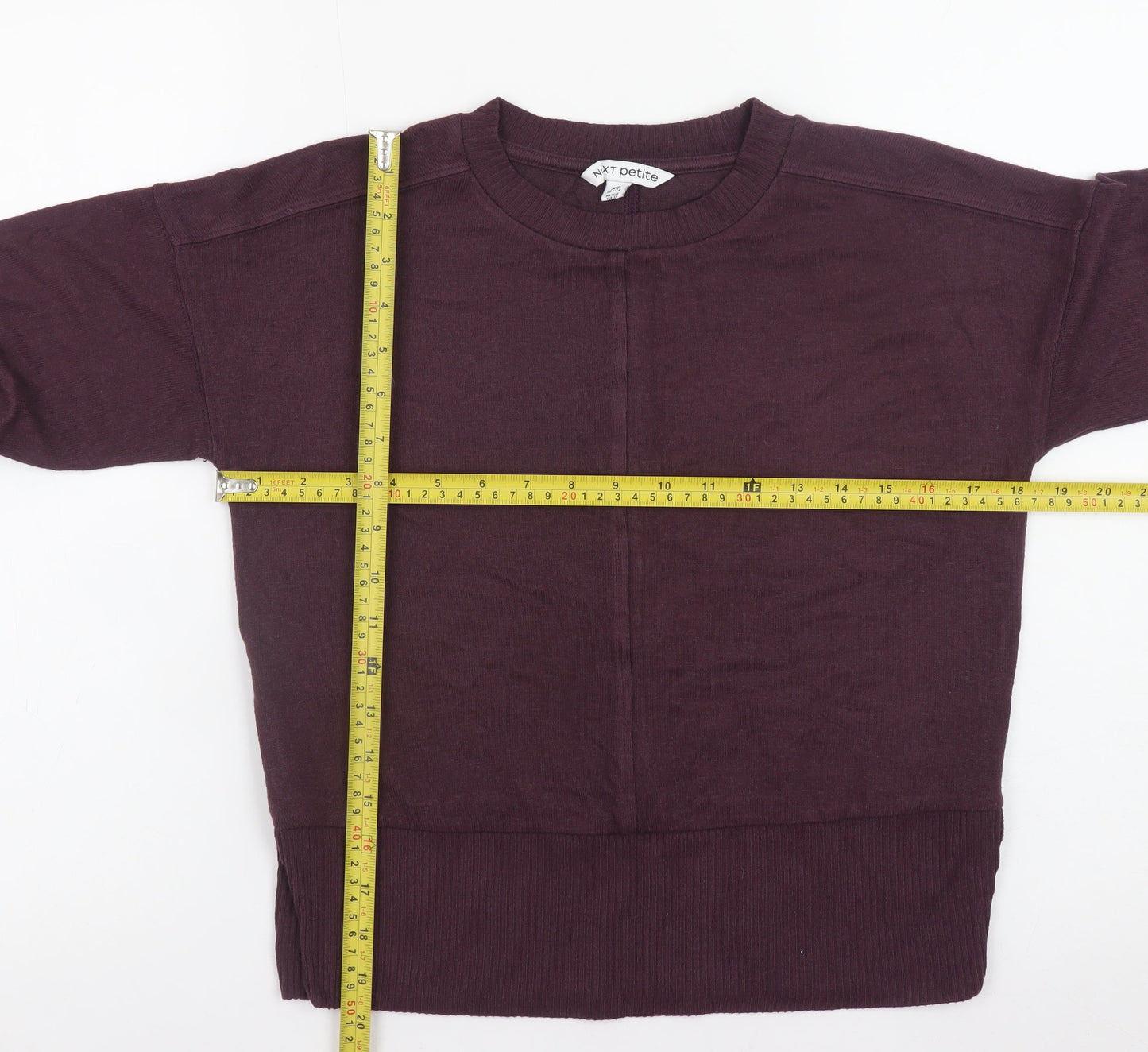 Womens UK Size XS NEXT Purple Pullover Jumper