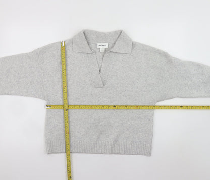 Womens UK Size S Monki Grey Pullover Jumper