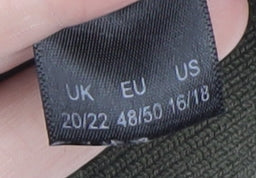 Womens UK Size 20/22 Capsule Green Pullover Jumper
