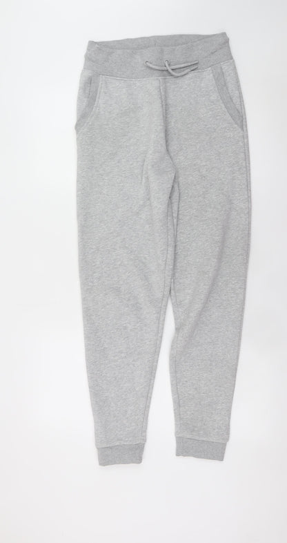 Mens UK Size S USA Pro Regular Fit Jogger Grey Trousers