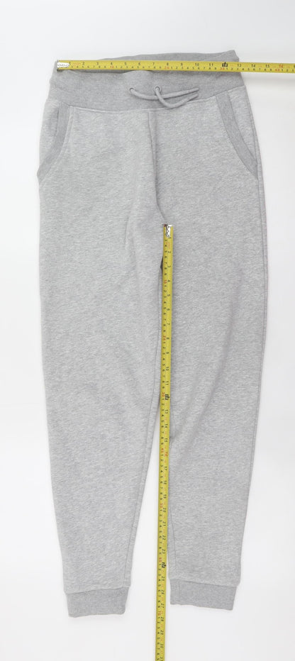 Mens UK Size S USA Pro Regular Fit Jogger Grey Trousers
