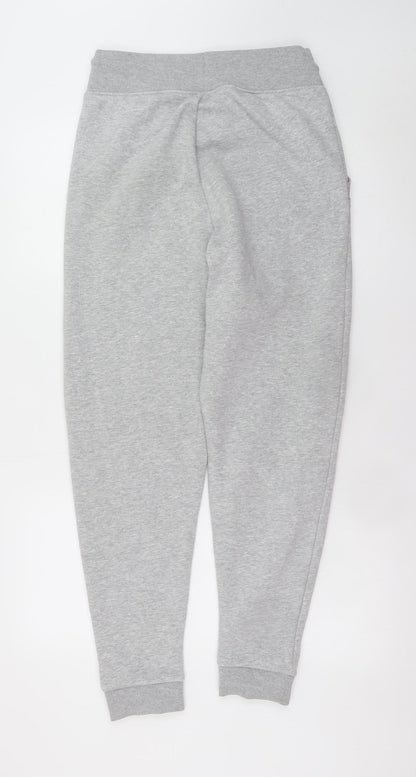 Mens UK Size S USA Pro Regular Fit Jogger Grey Trousers