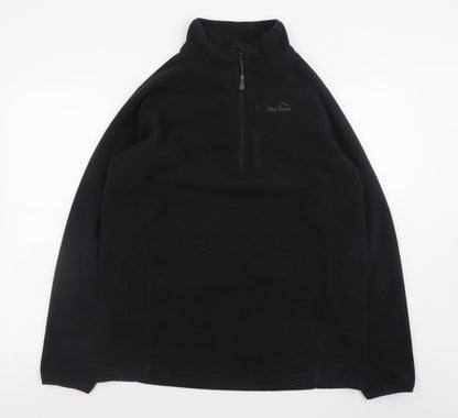 Mens UK Size M Peter Storm Black Pullover Sweatshirt