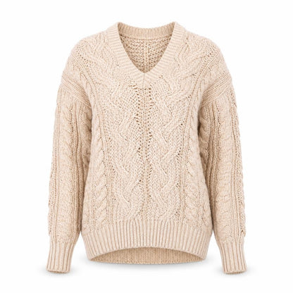 Womens UK Size XS Reiss Beige Pullover Jumper