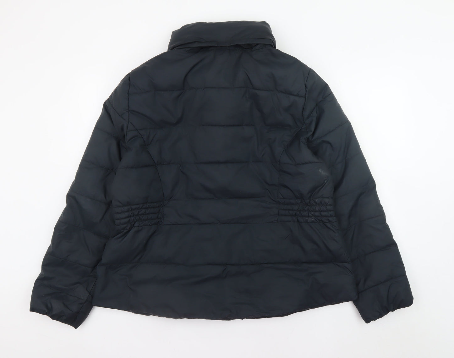 Womens UK Size 18 Marks and Spencer Black Puffer Jacket