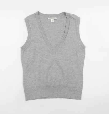 Womens UK Size S Banana Republic Grey Basic Tank