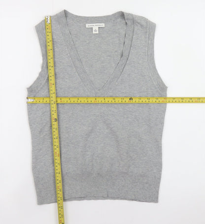 Womens UK Size S Banana Republic Grey Basic Tank