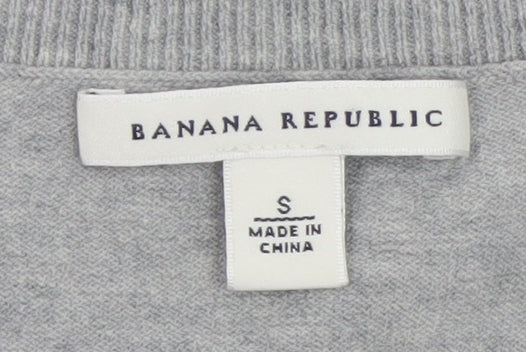 Womens UK Size S Banana Republic Grey Basic Tank