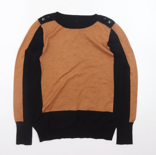Womens UK Size 10 Wallis Brown Pullover Jumper