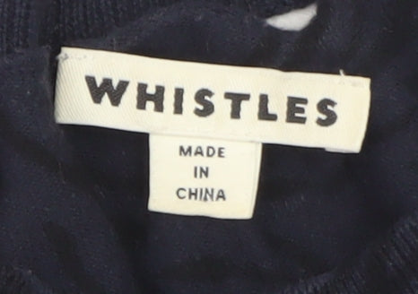 Womens UK Size 10 Whistles Black Pullover Jumper