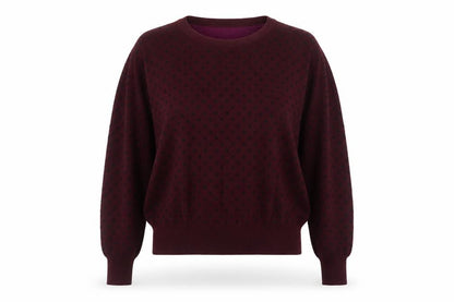 Womens UK Size M Paul Smith Purple Pullover Jumper