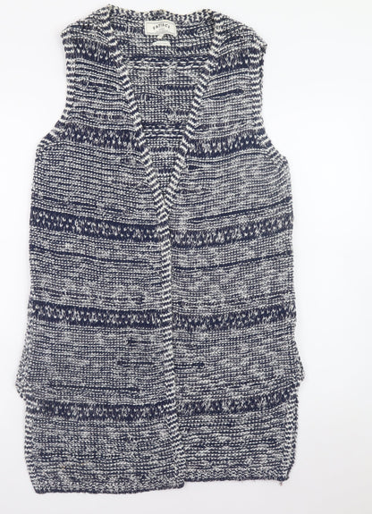 Womens UK Size 12 FatFace Blue Vest Jumper