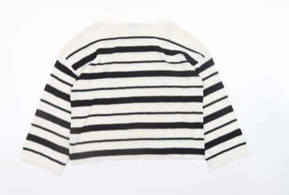 Womens UK Size L Marks and Spencer Black Pullover Jumper