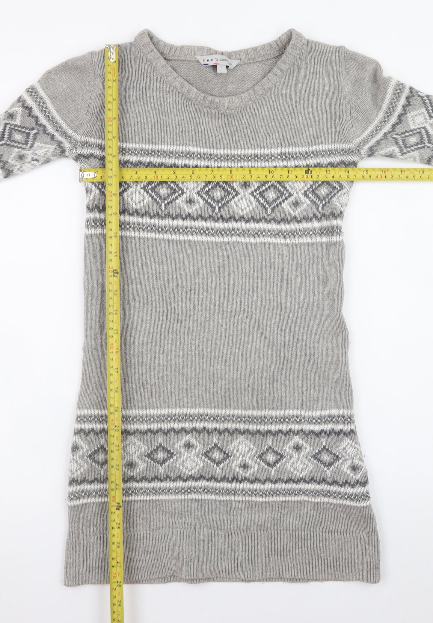 Womens UK Size 8 Crew Clothing Co. Jumper Dress