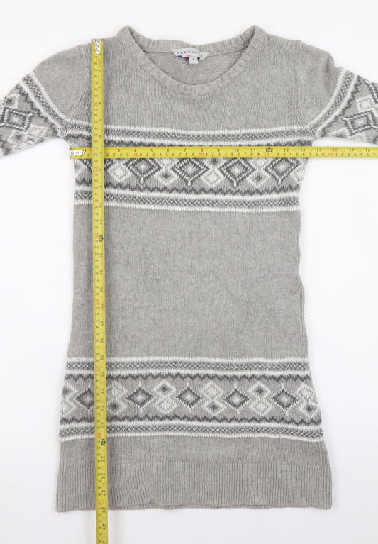 Womens UK Size 8 Crew Clothing Co. Jumper Dress