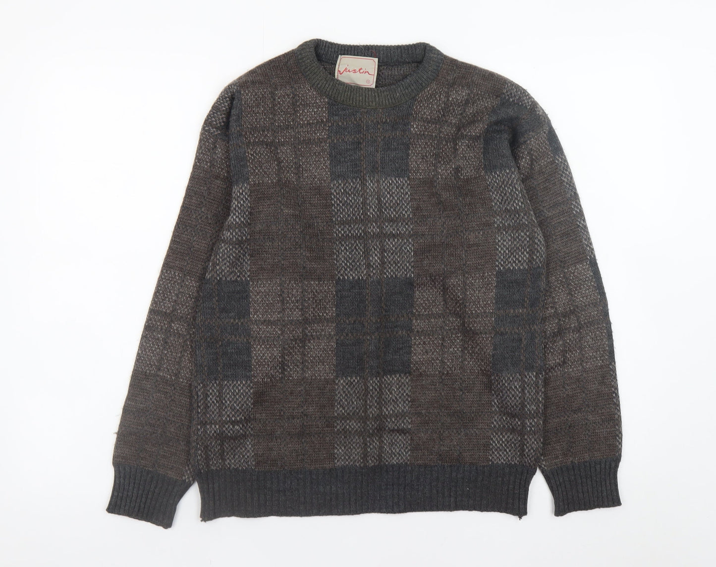 Mens UK Size S Justin Brown Pullover Jumper