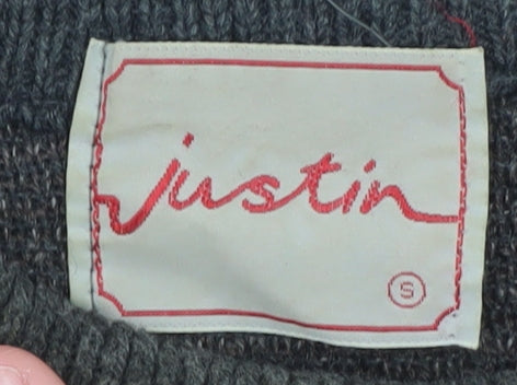 Mens UK Size S Justin Brown Pullover Jumper