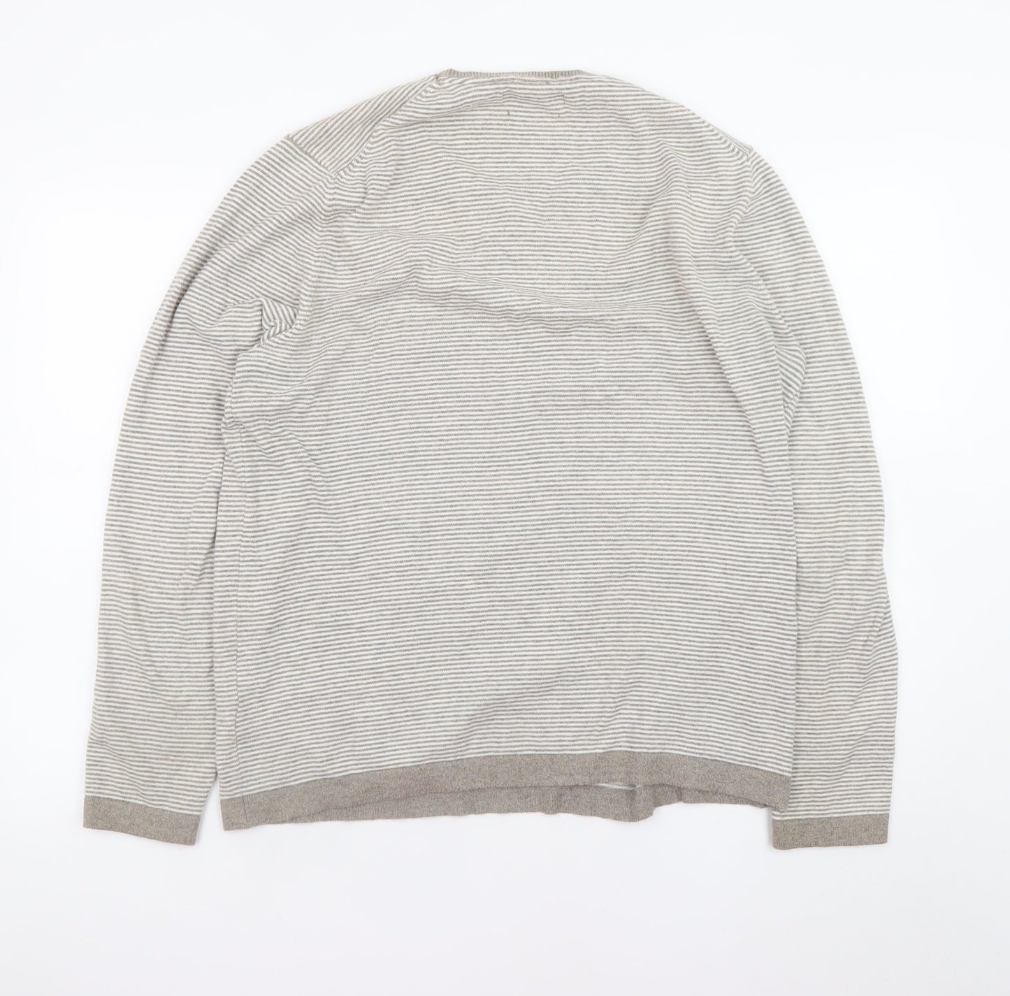 Mens UK Size L Marks and Spencer Beige Pullover Jumper