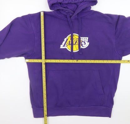 Mens UK Size M Nike Purple Pullover Hoodie