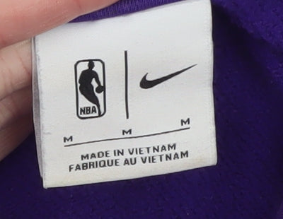 Mens UK Size M Nike Purple Pullover Hoodie