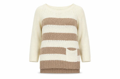 Womens UK Size 10 New Look Beige Pullover Jumper