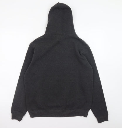 Mens UK Size M BAKARUDA Black Pullover Hoodie