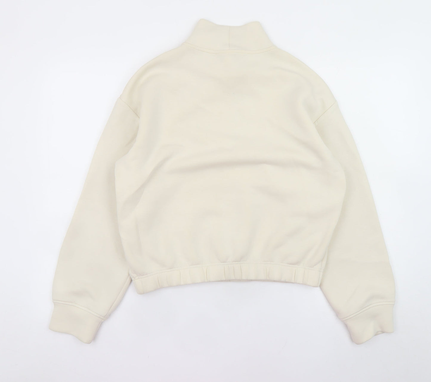 Womens UK Size S Marks and Spencer Beige Pullover Sweatshirt