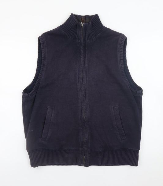 Mens UK Size M Marks and Spencer Blue Basic Jacket