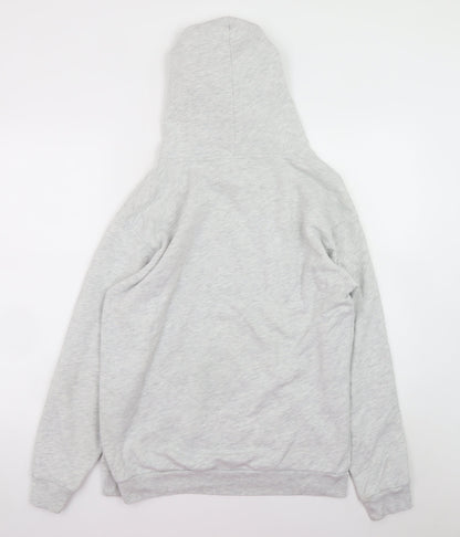 Womens UK Size S Victoria’s Secret PINK Grey Pullover Hoodie