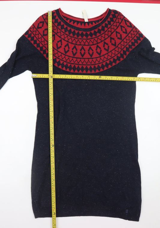 Womens UK Size 14 Weird Fish Jumper Dress