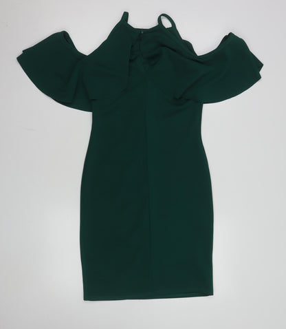 Womens UK Size 12 Quiz Bodycon Dress