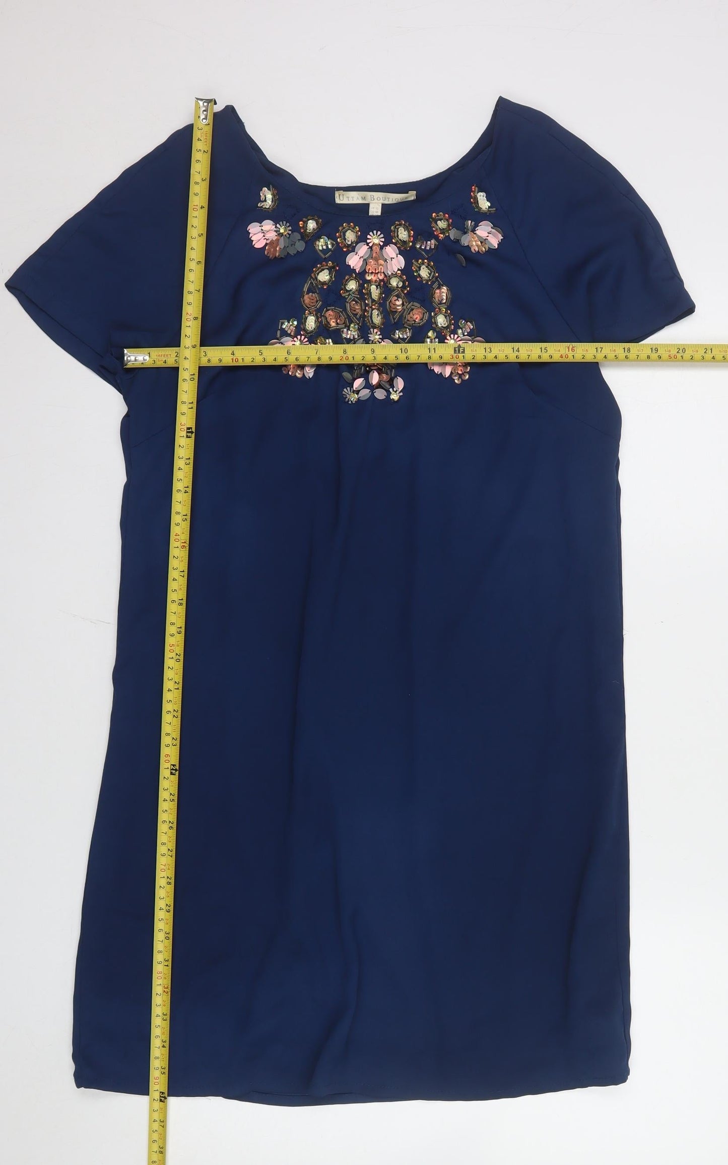Womens UK Size 12 Uttam Boutique Shift Dress