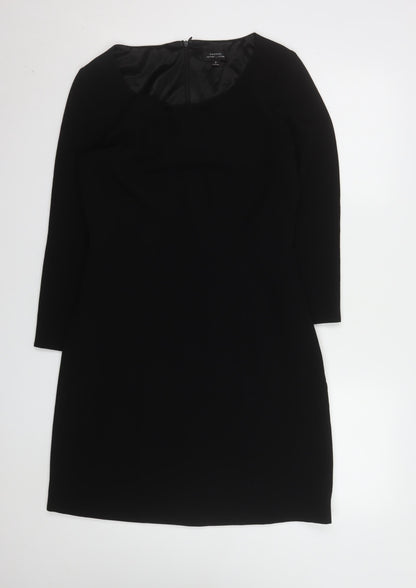 Tahari Arthur S. Levine Women Black Size 12 Sheath Dress