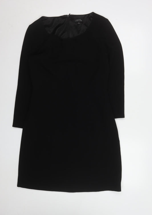 Tahari Arthur S. Levine Women Black Size 12 Sheath Dress
